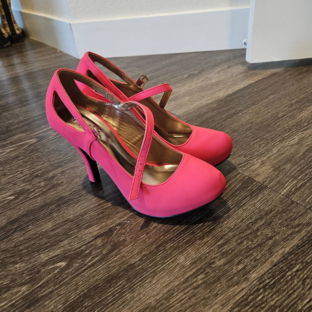 Elegant Pink Women's Heels